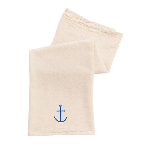 Anchor Tea Towel in Natural