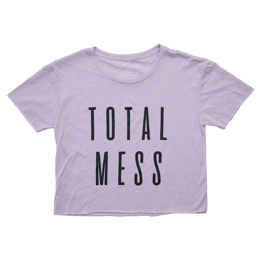Total Mess Crop Tee