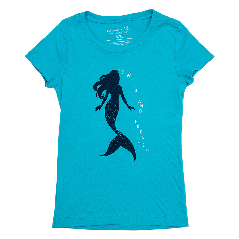 Mermaid Girls Princess-Cut Tee