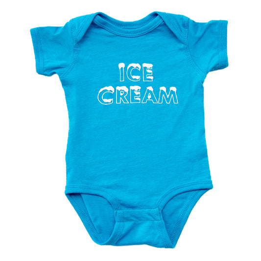 Ice Cream Onesie - Blue