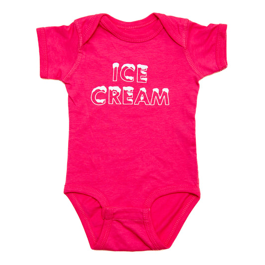 Ice Cream Onesie - Pink