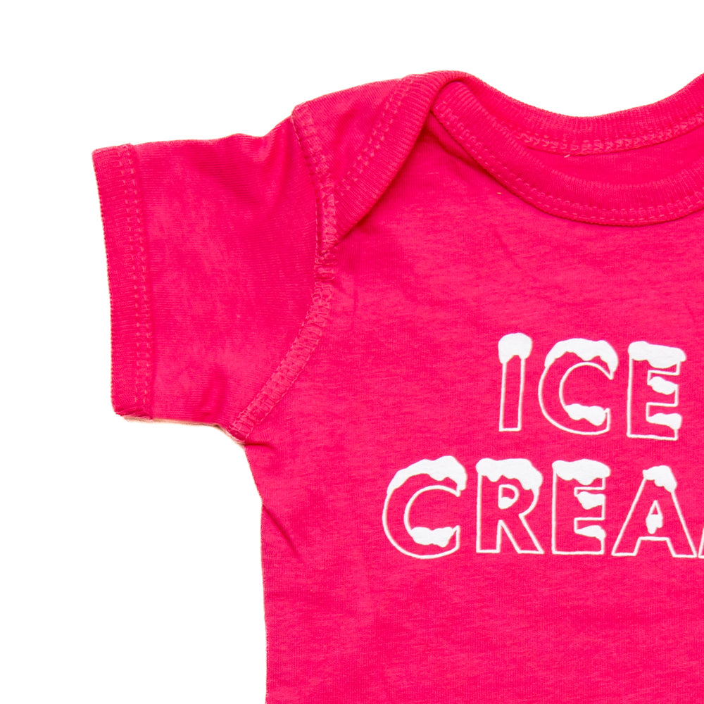 Ice Cream Onesie - Pink