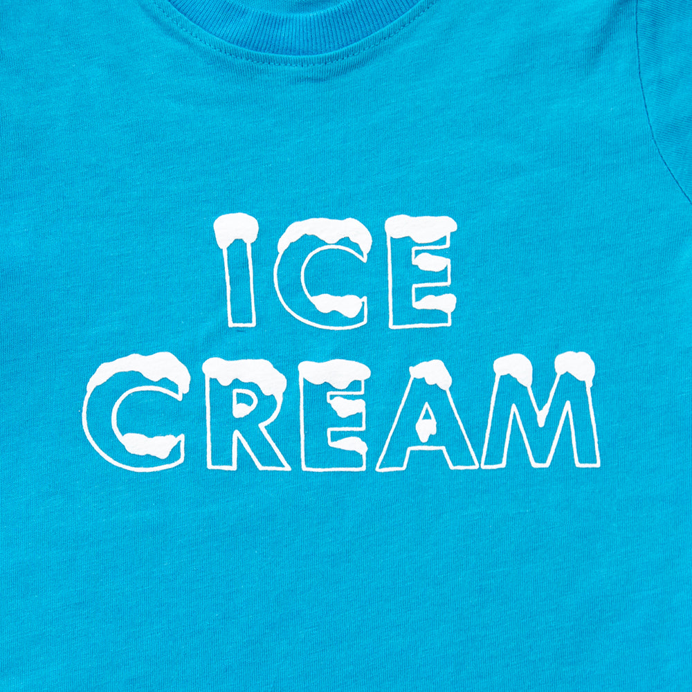 Ice Cream Toddler Tee - Blue