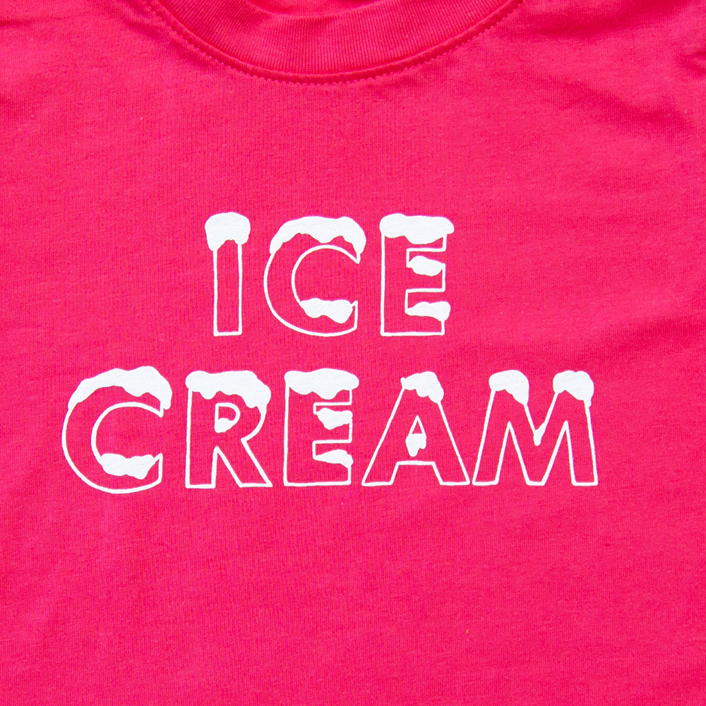 Ice Cream Toddler Tee - Pink