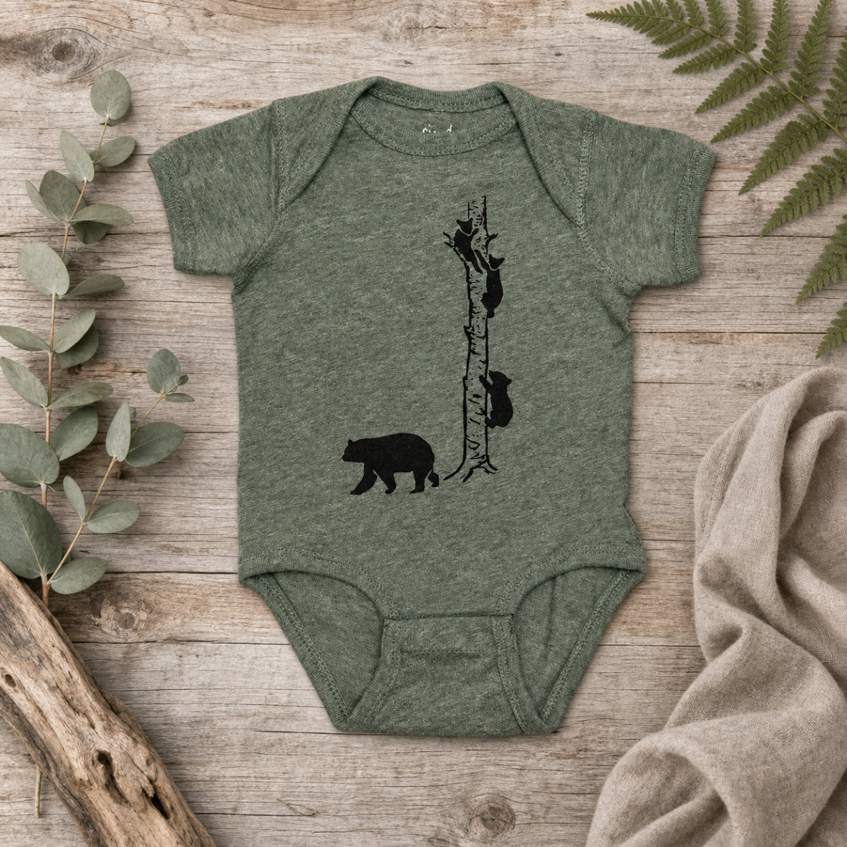 Black Bears Onesie