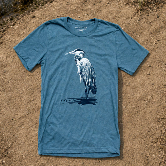 Great Blue Heron Tee