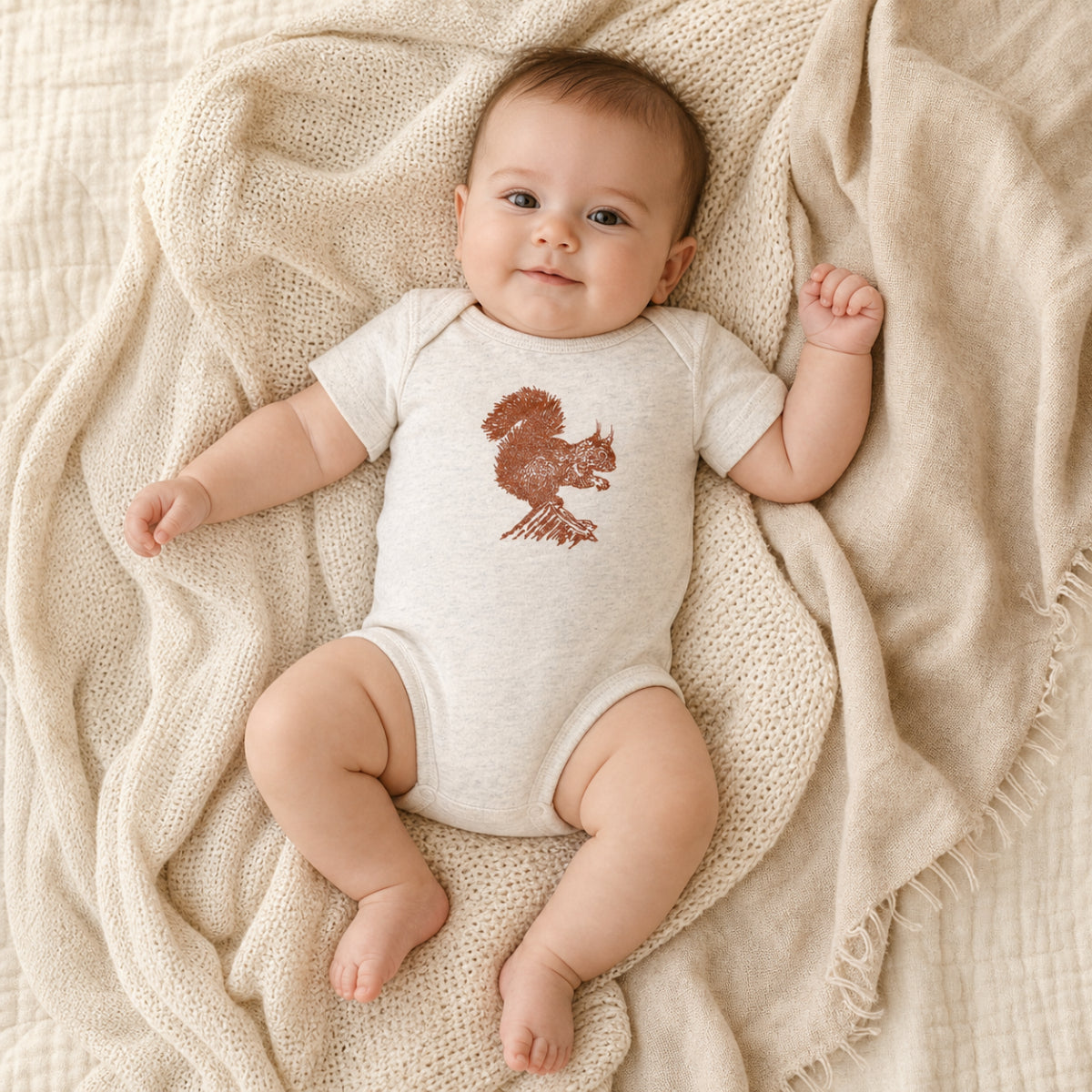 Red Squirrel Onesie