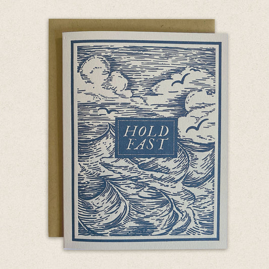 Hold Fast Encouragement Greeting Card