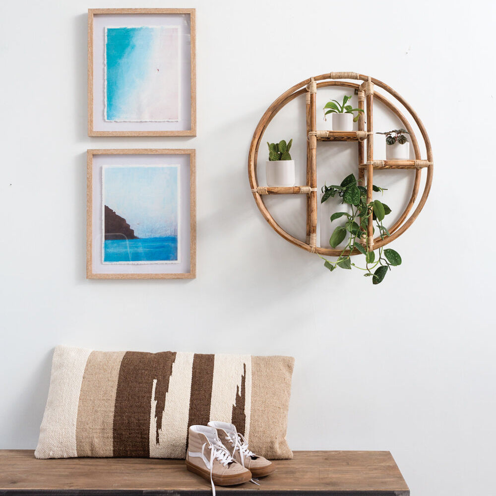 Abstract Cliffside Art