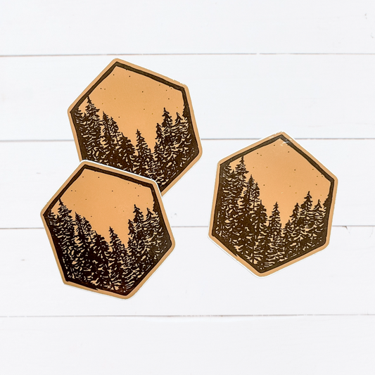 The Woods Sticker