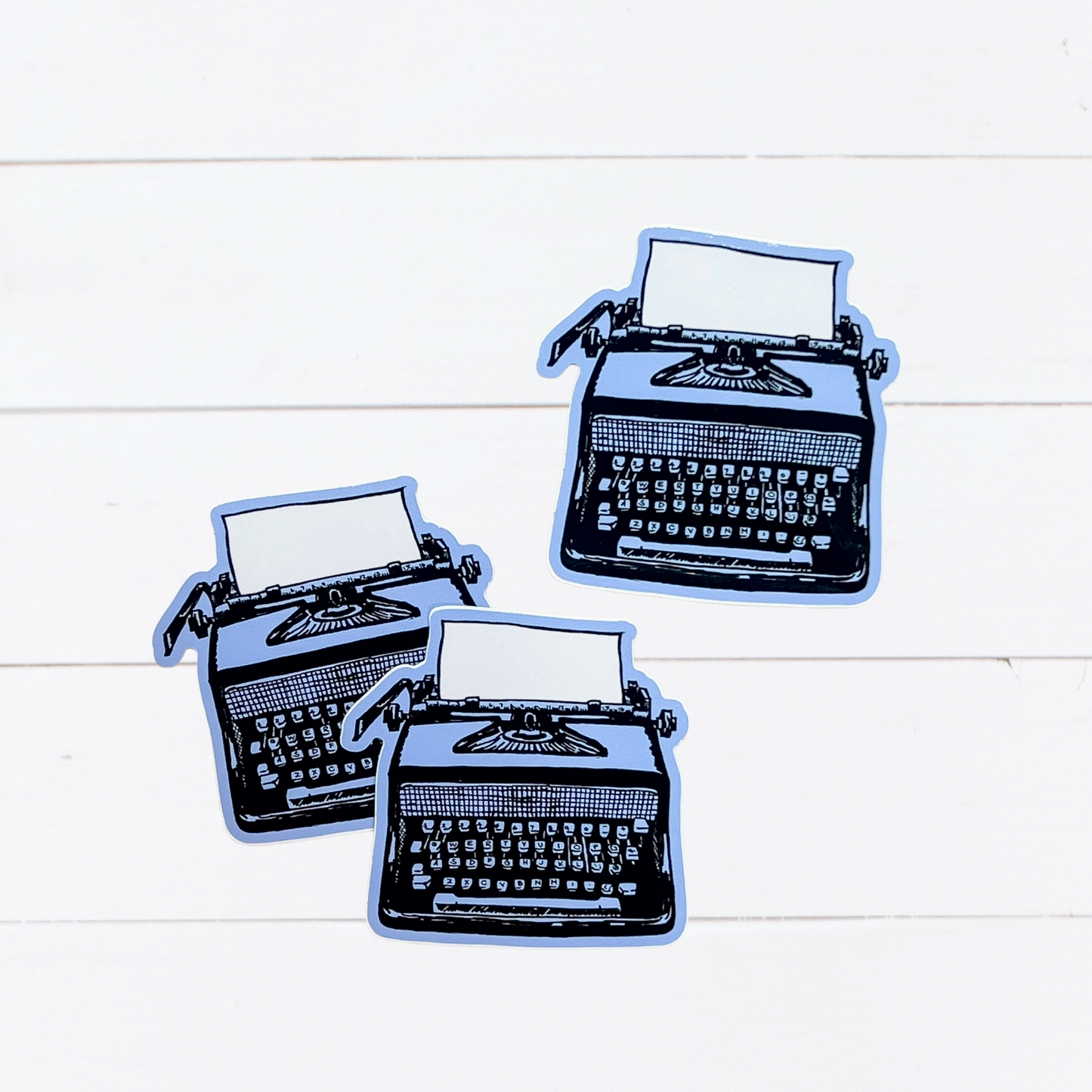 Typewriter Sticker