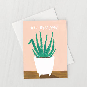 Aloe Greeting Card
