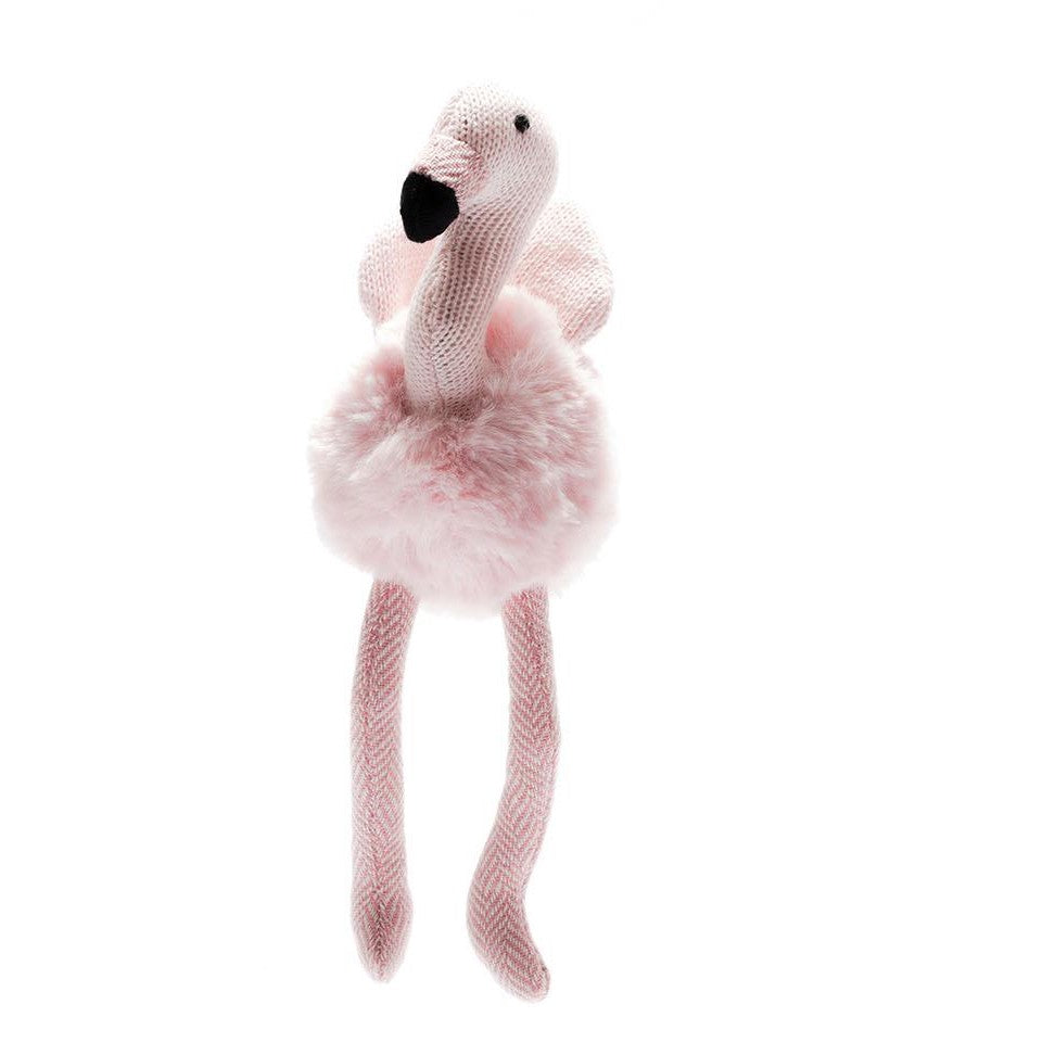 Flamingo Plushie Rattle