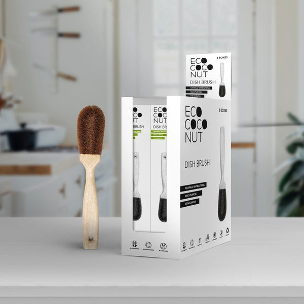 Coconut Husk Kitchen Cleaning Brush