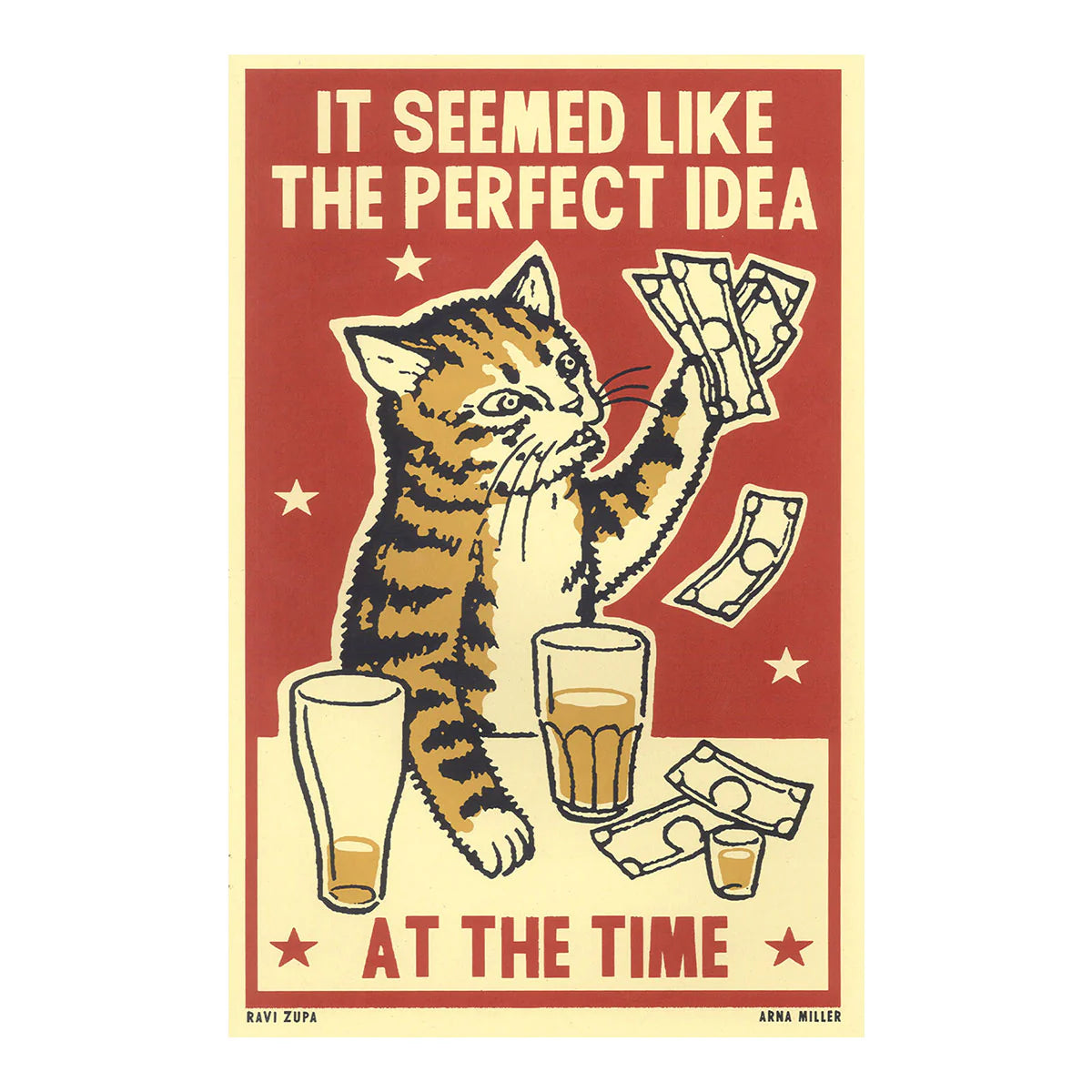 11x17 Cat Print - Perfect Idea