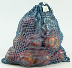 Mesh Produce Bag - Large Blue