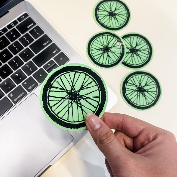 Bike Tire Sticker