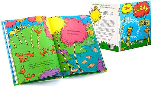 The Lorax by Dr. Seuss Hardcover Book