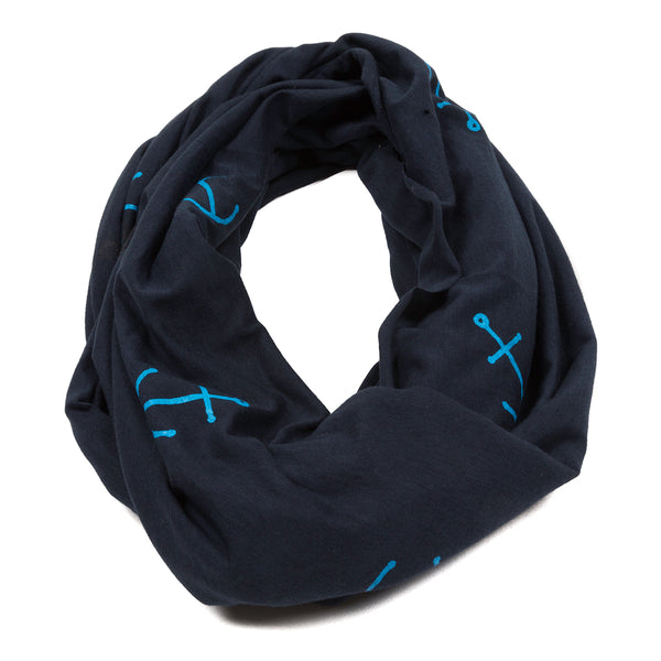 Anchor Infinity Scarf