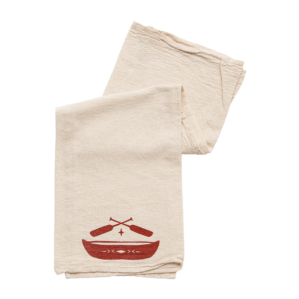 Canoe Tea Towel