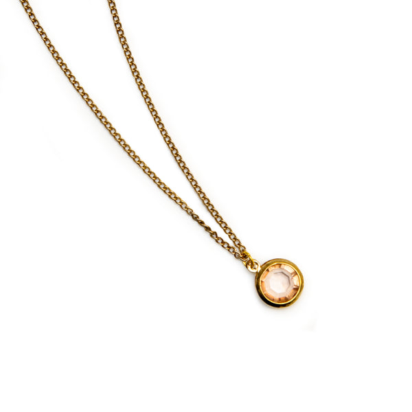 Droplet Necklace - Champagne