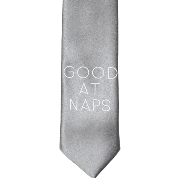 Good At Naps Skinny Tie