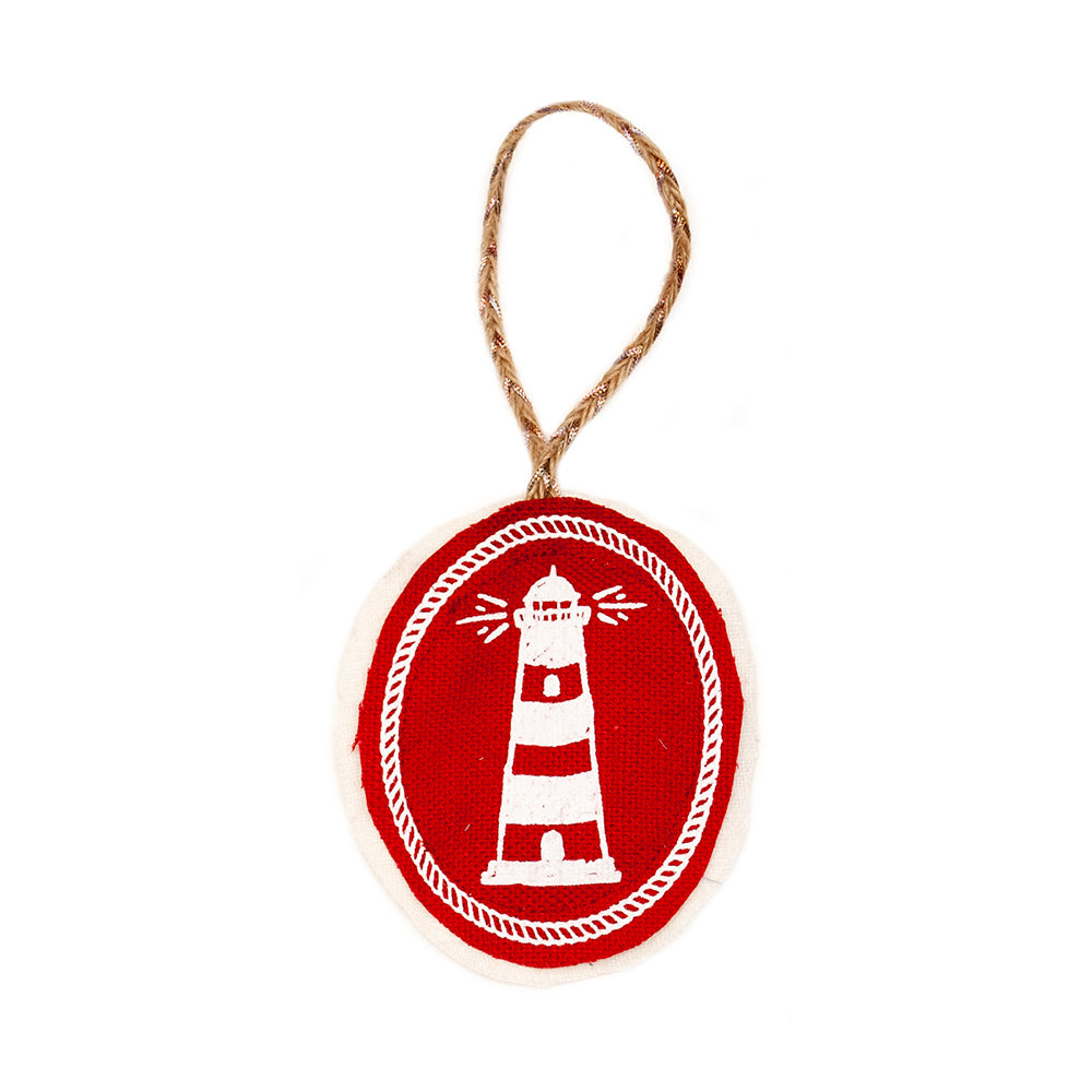 Lighthouse Plushie Ornament