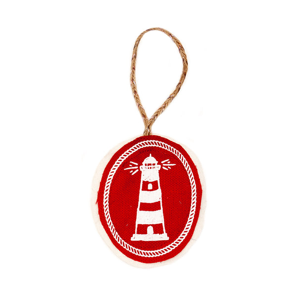 Lighthouse Plushie Ornament
