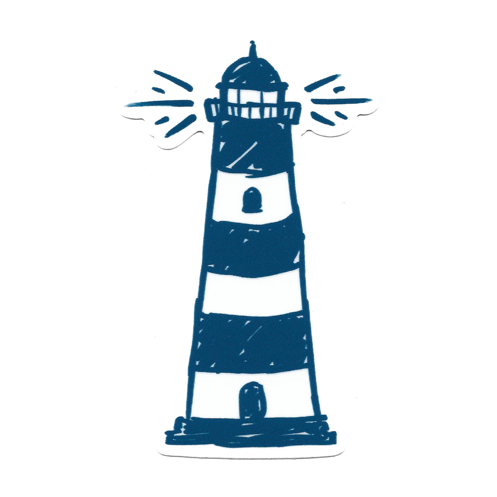 Lighthouse Sticker – cinder + salt