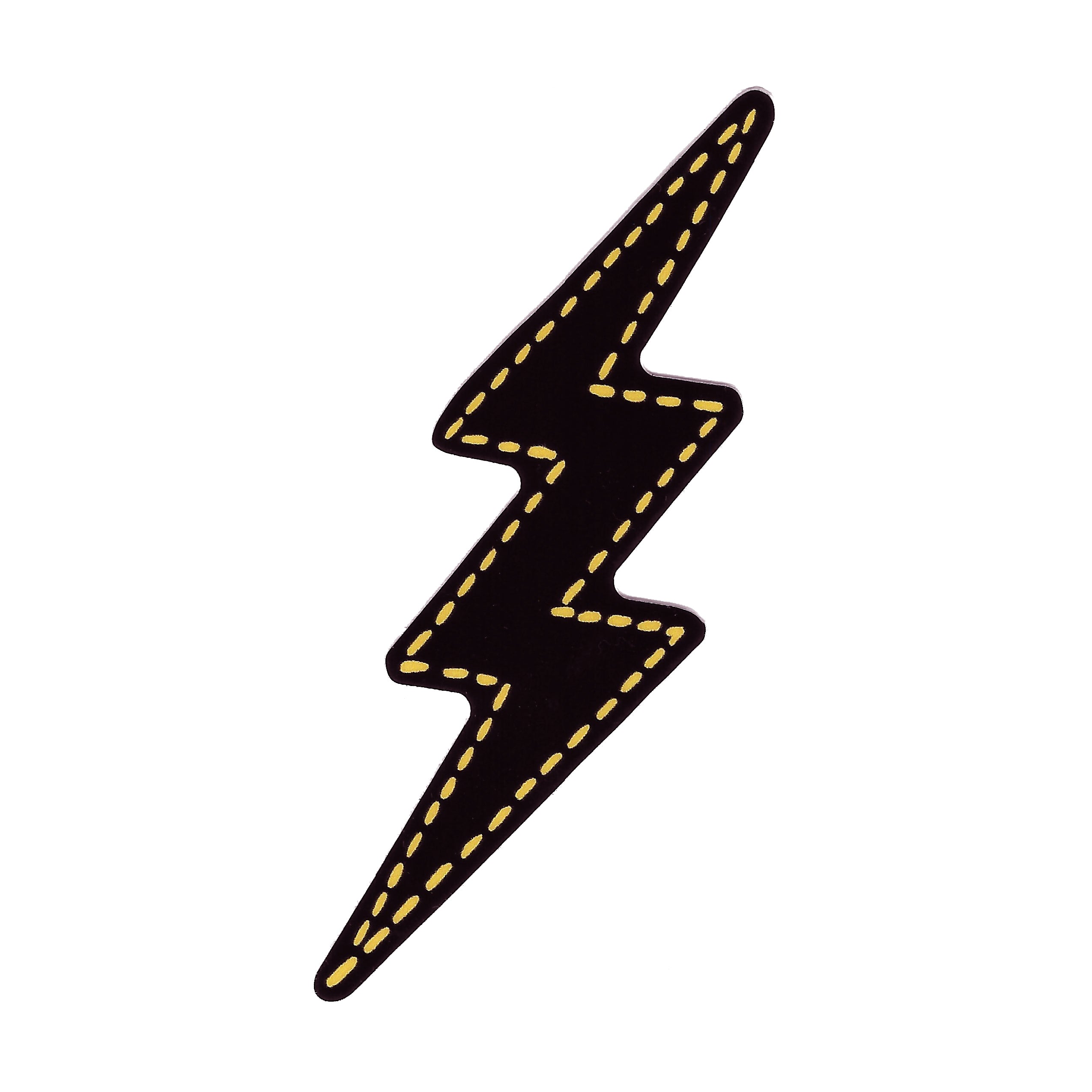 Lightning Steacker Lightning Bolt Sticker – cinder + salt
