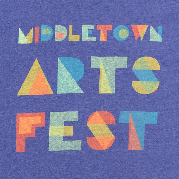 Middletown Arts Fest Tee - Lapis