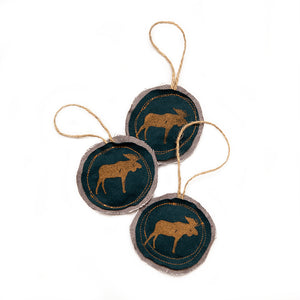 Moose Plushie Ornament