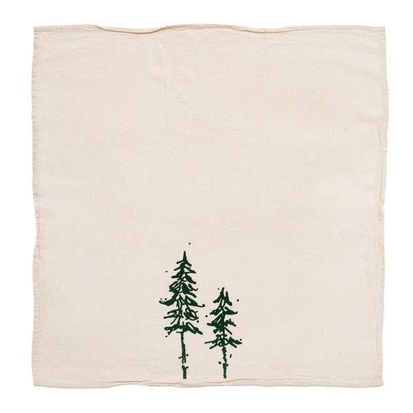 Pine Trees Tea Towel