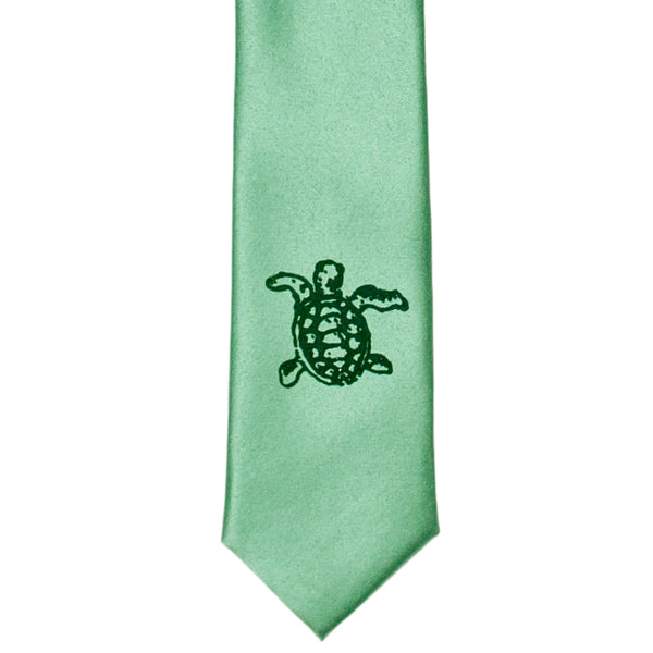 Sea Turtle Skinny Tie
