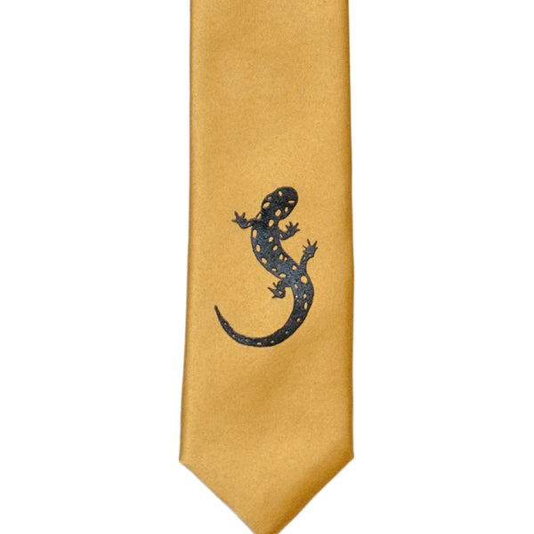 Spotted Salamander Skinny Tie
