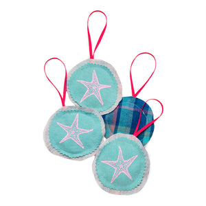 Starfish Plushie Ornament