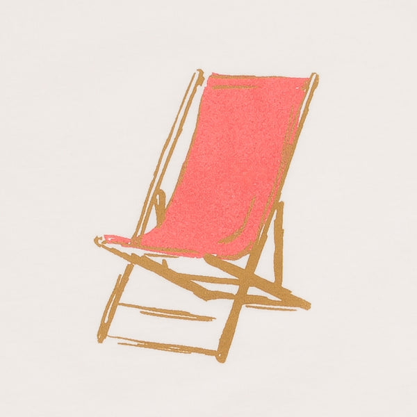 Beach Chair Organic Cotton Tee