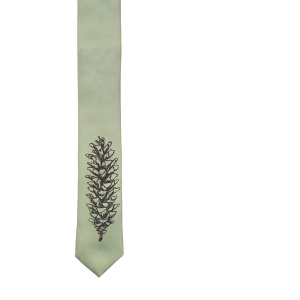 Pinecone Skinny Tie