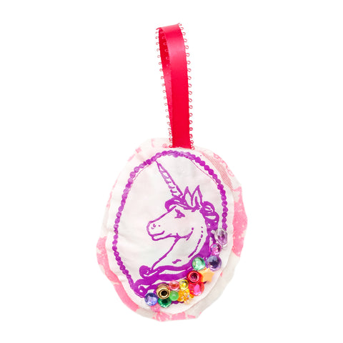 Unicorn Plushie Ornament