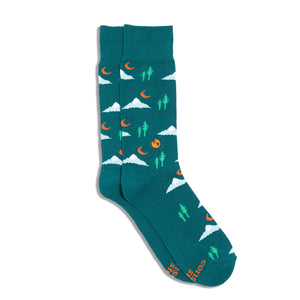 Socks that Protect Our Planet - Mountains