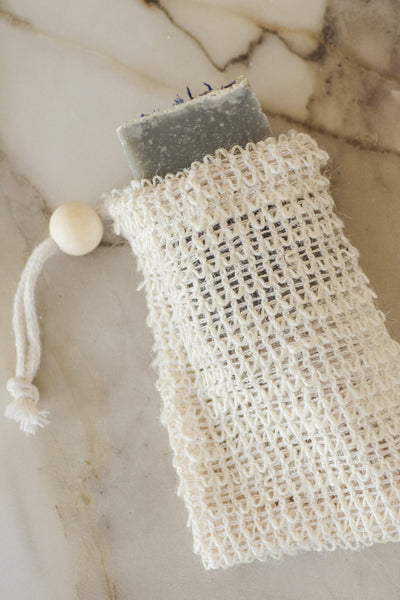 Agave Woven Soap Bag