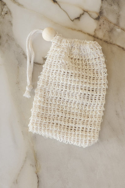 Agave Woven Soap Bag